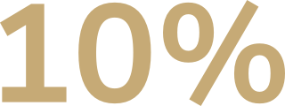10%